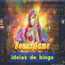 ideias de bingo para o natal